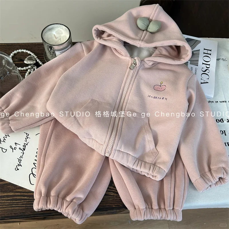 👧🏻秋冬新宠！韩版女童套装P357上新啦