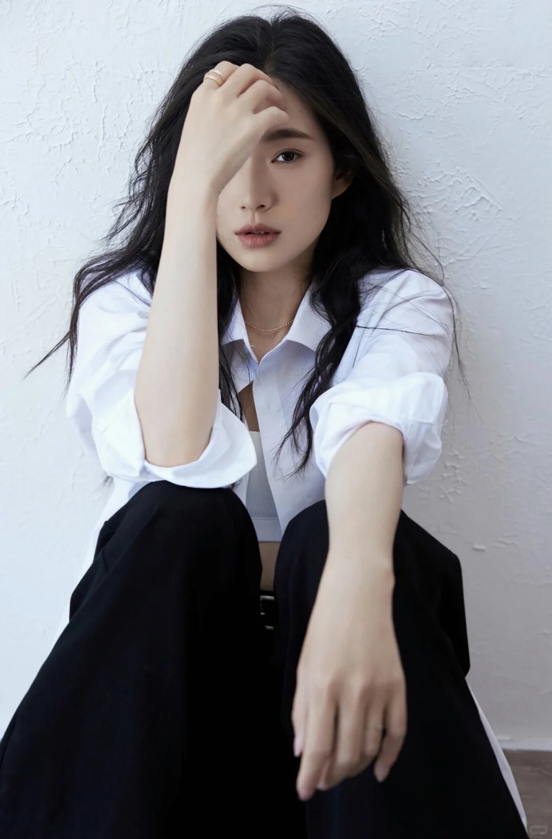 白衬衫真实纯欲性感天花板❤️今日分享