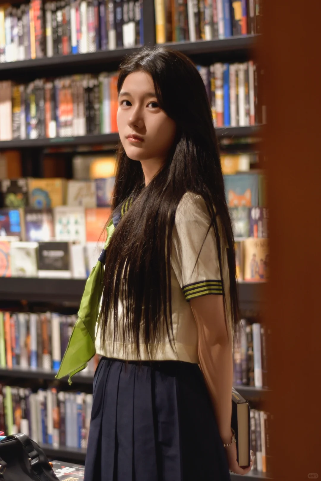 图书馆jk 电影感来了！