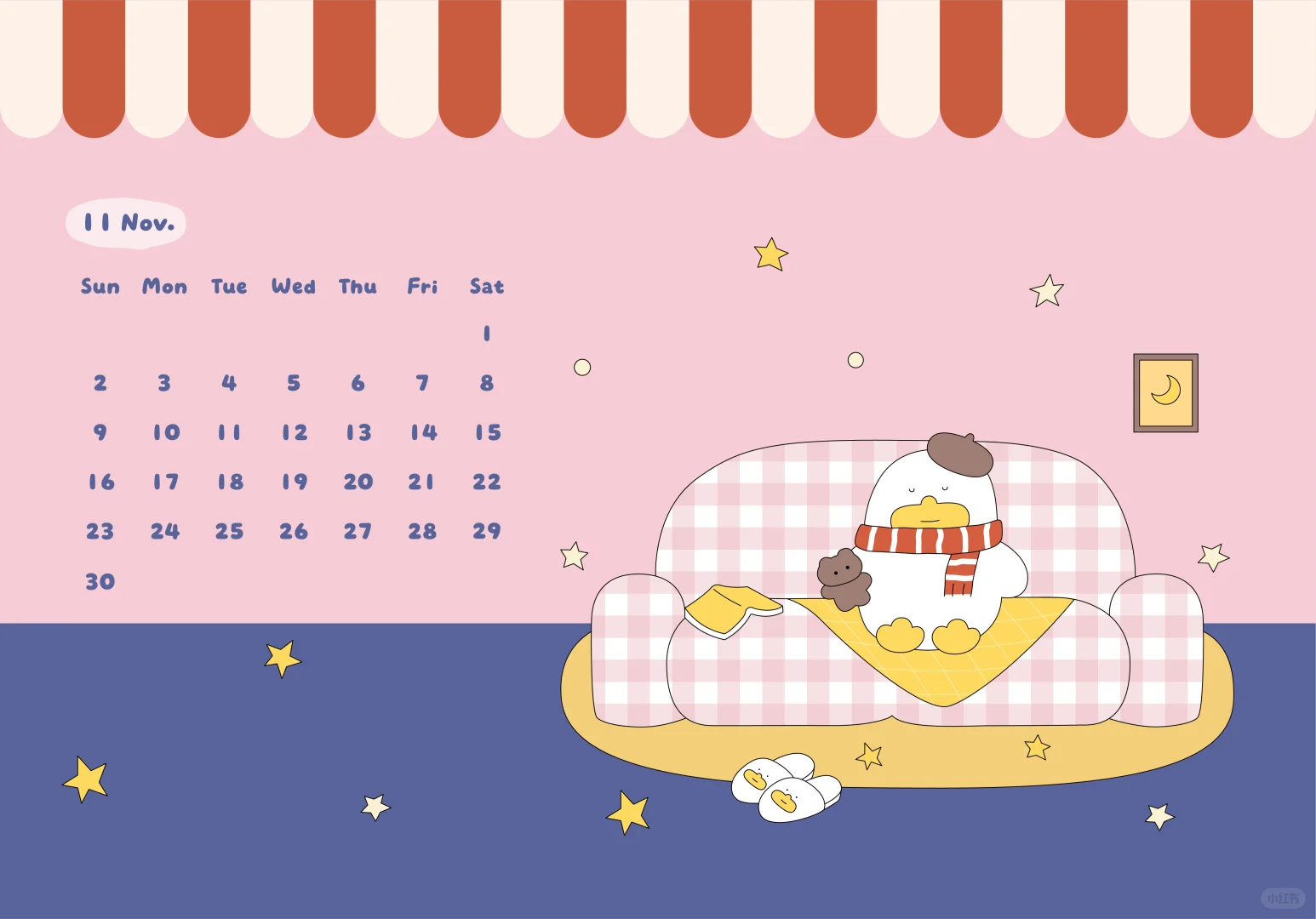 毛绒壁纸分享⊹.✮₊˚11月你好鸭👋