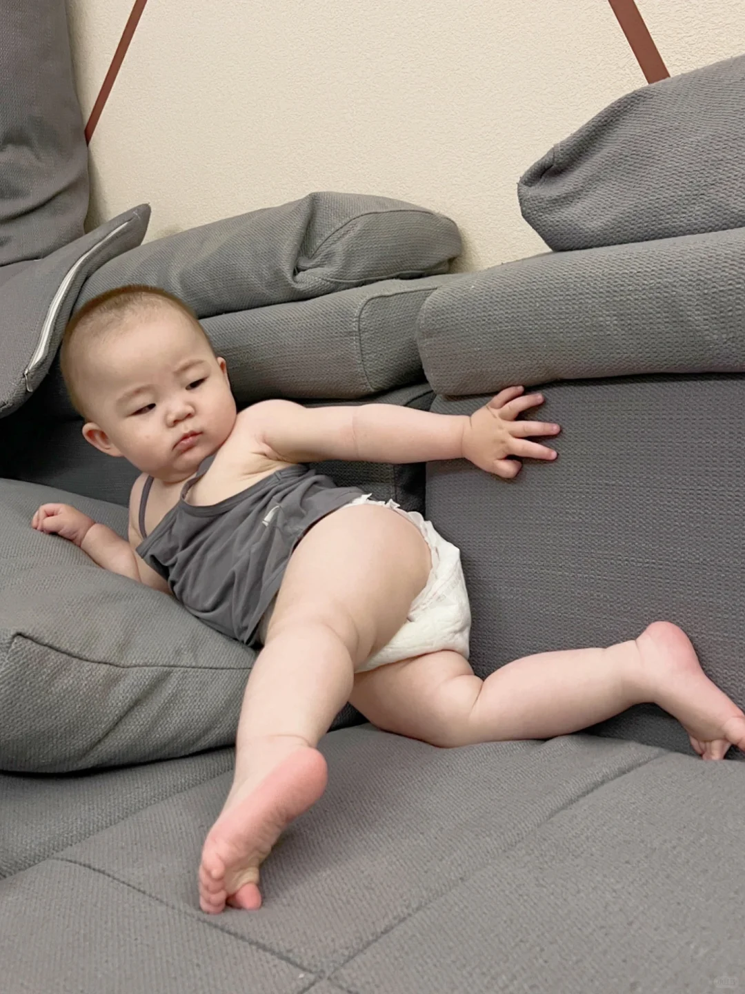 如此妖娆多姿的姿势一般人还真做不到😂