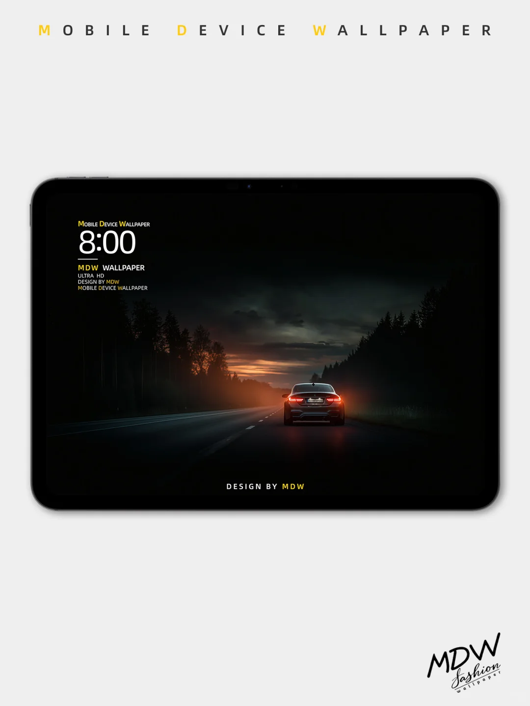 6K通用高清壁纸｜夕阳下疾驰｜453