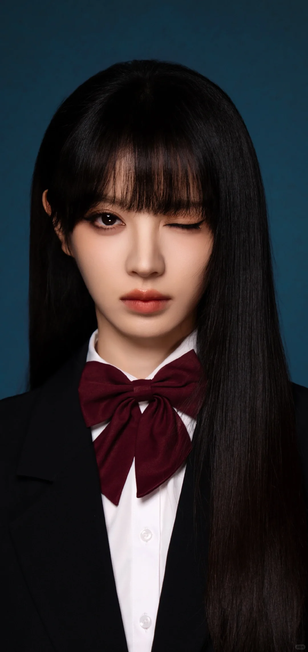 田曦薇壁纸！甜妹的美式证件照～