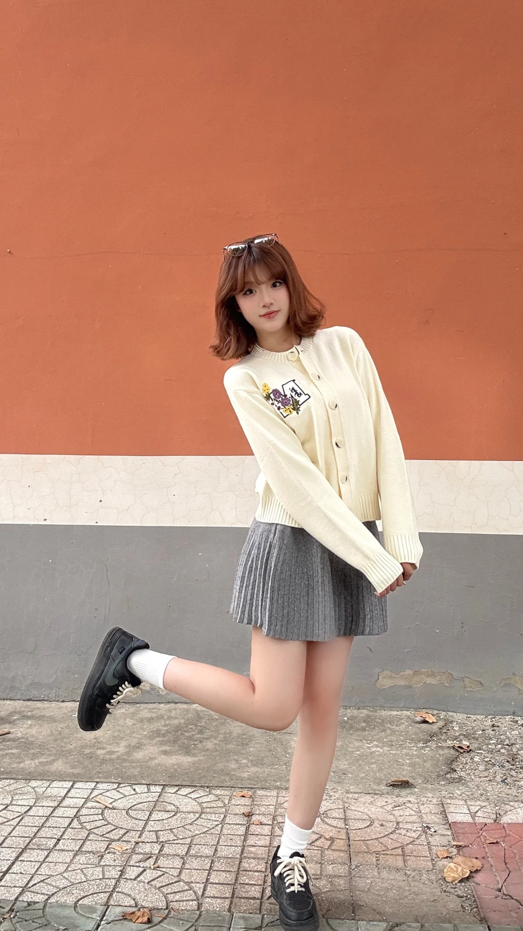 小白袜和校园风太适配了