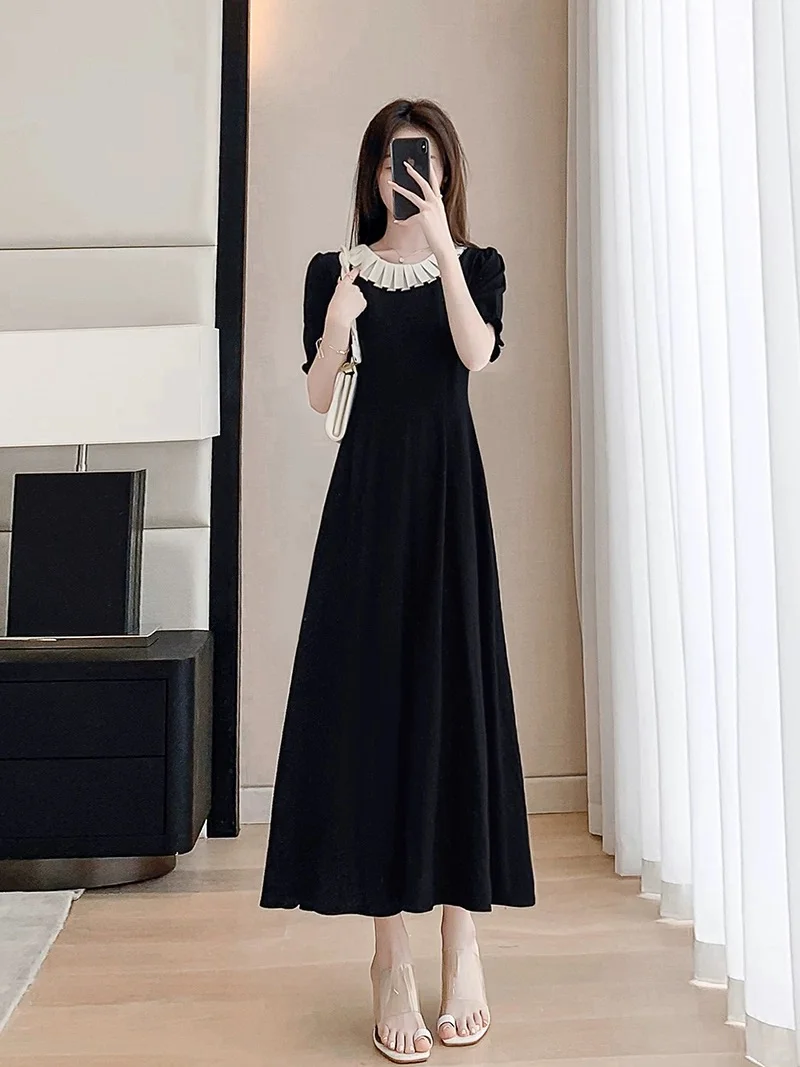 黑色连衣裙集合，衣柜里面有的算我输