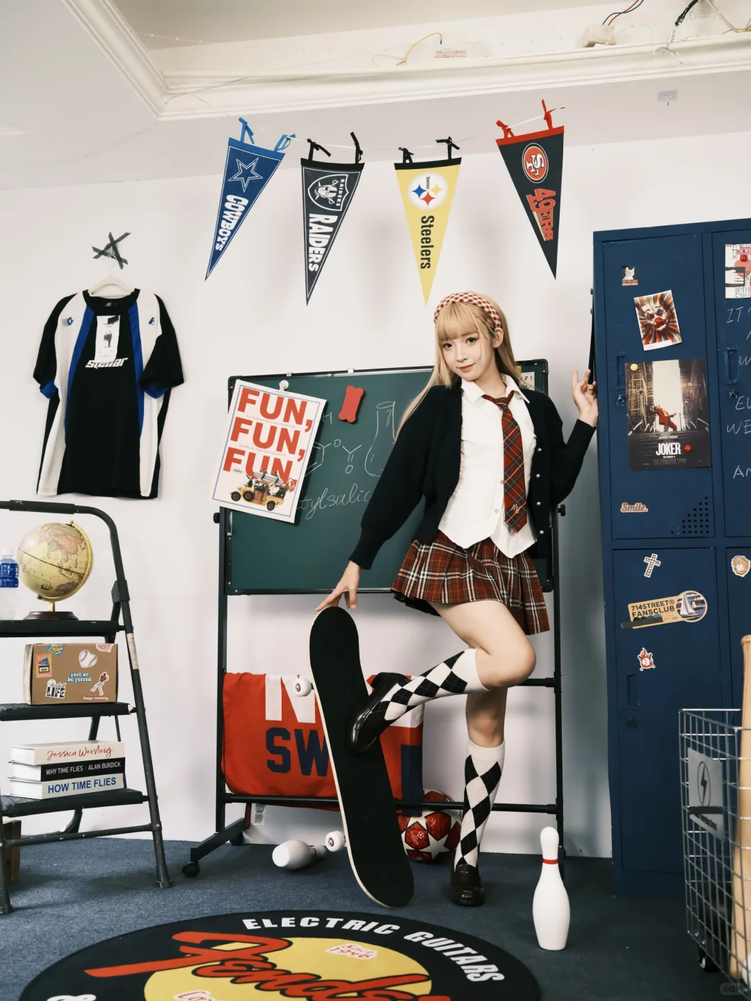 美式jk正片一组