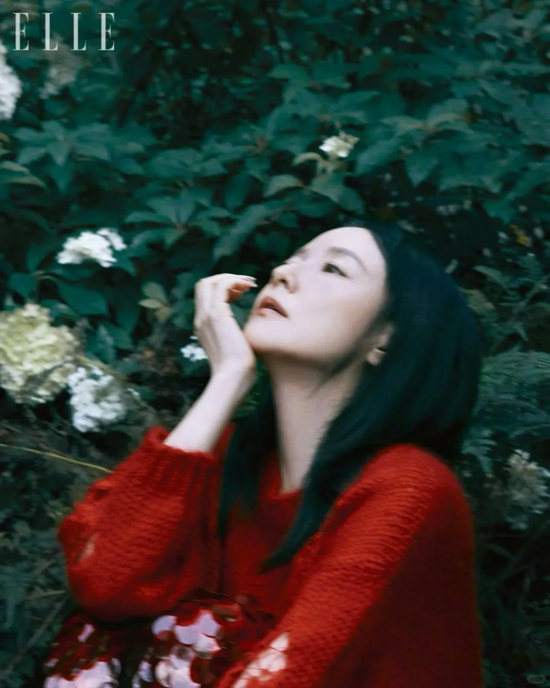 54岁“氧气女神”李英爱登ELLE时尚大片