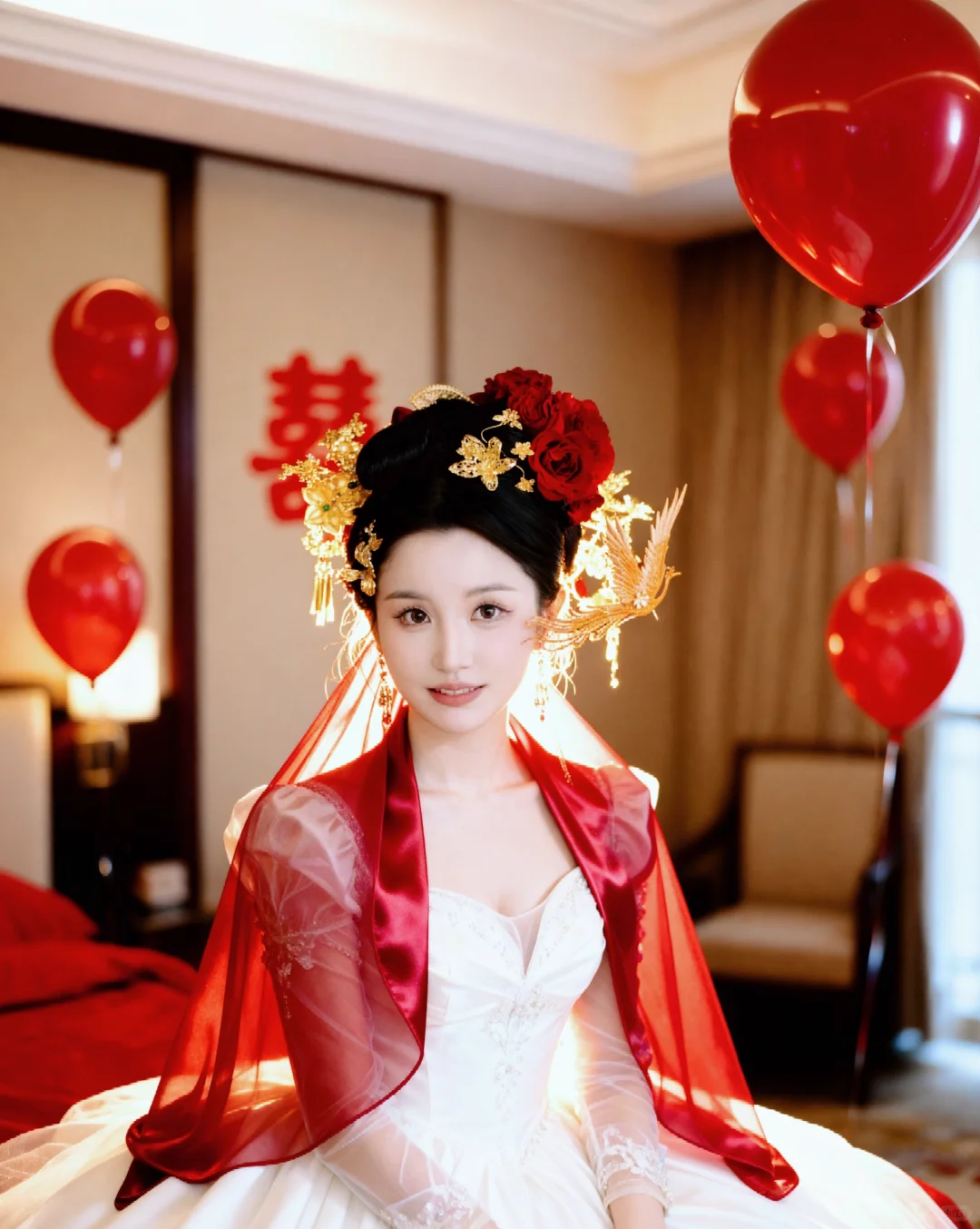 邯郸就是出美女啊，随手一拍都是美女新娘！