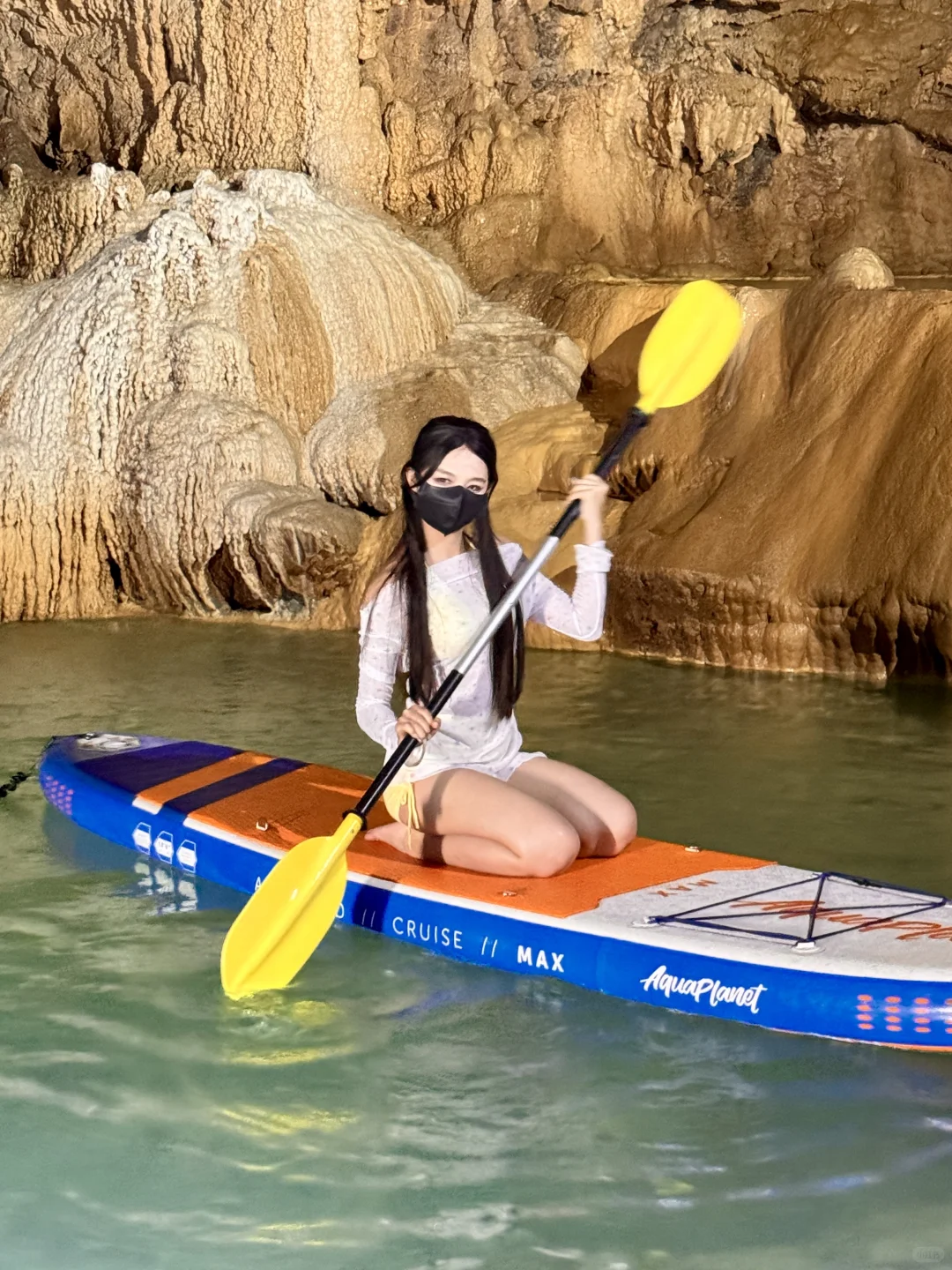 被美晕！龙门水岩洞穴浆板，比基尼美女出没！