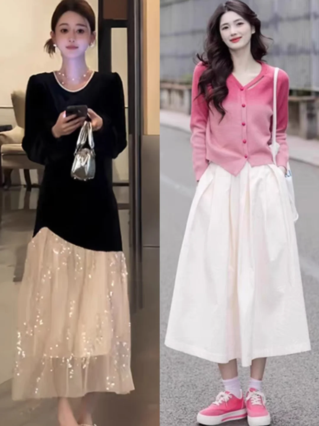 秋季女生裙装显瘦时髦高级穿搭指南 温柔