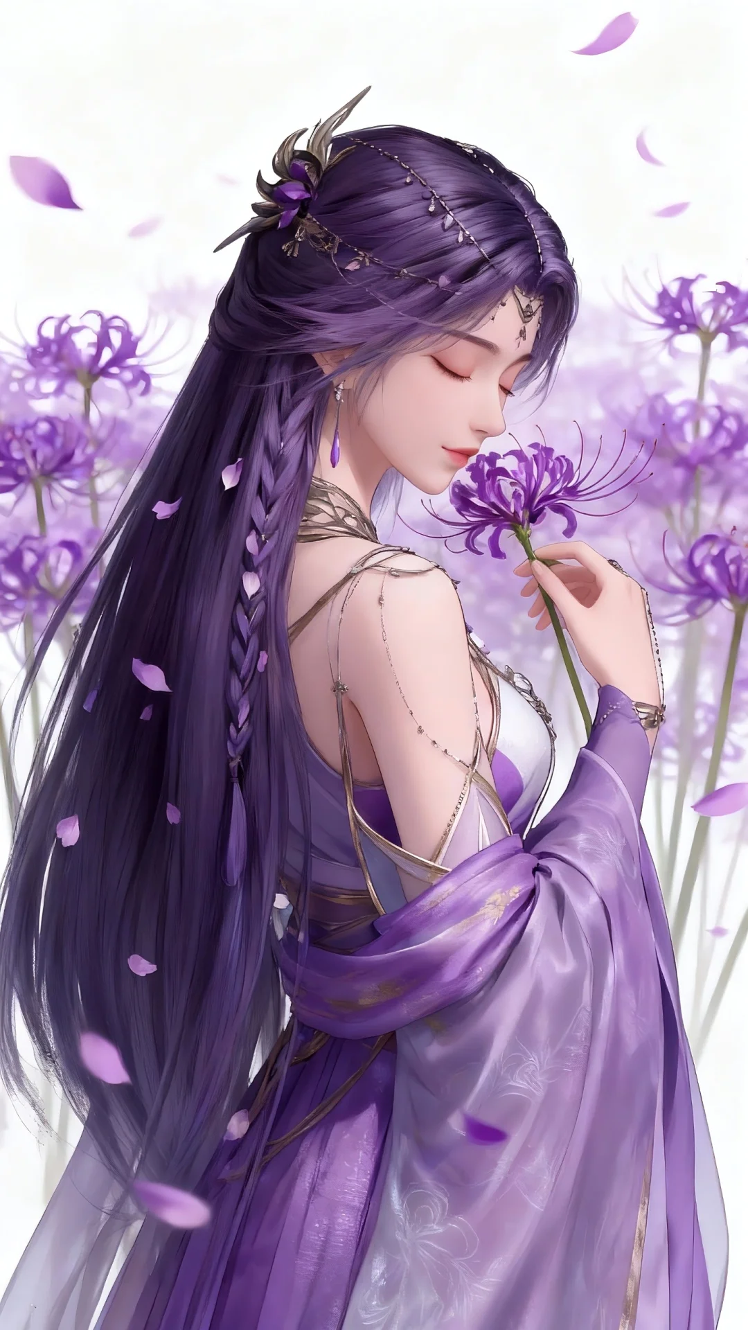 云曦，坠入花海的璀璨女神