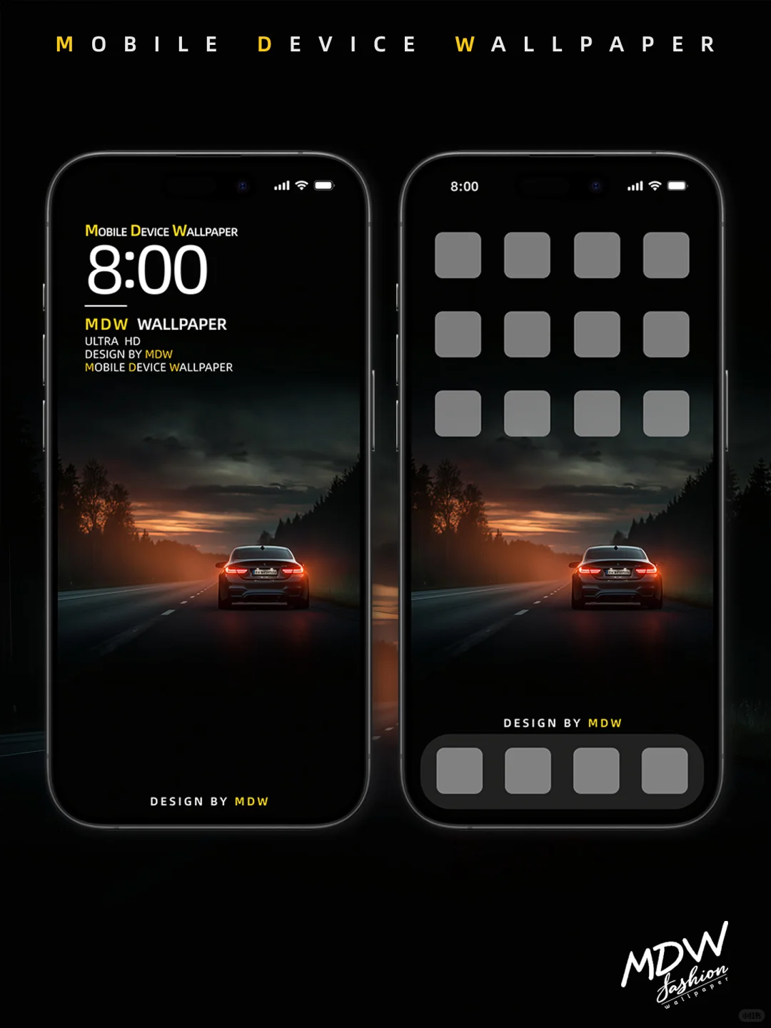 6K通用高清壁纸｜夕阳下疾驰｜453