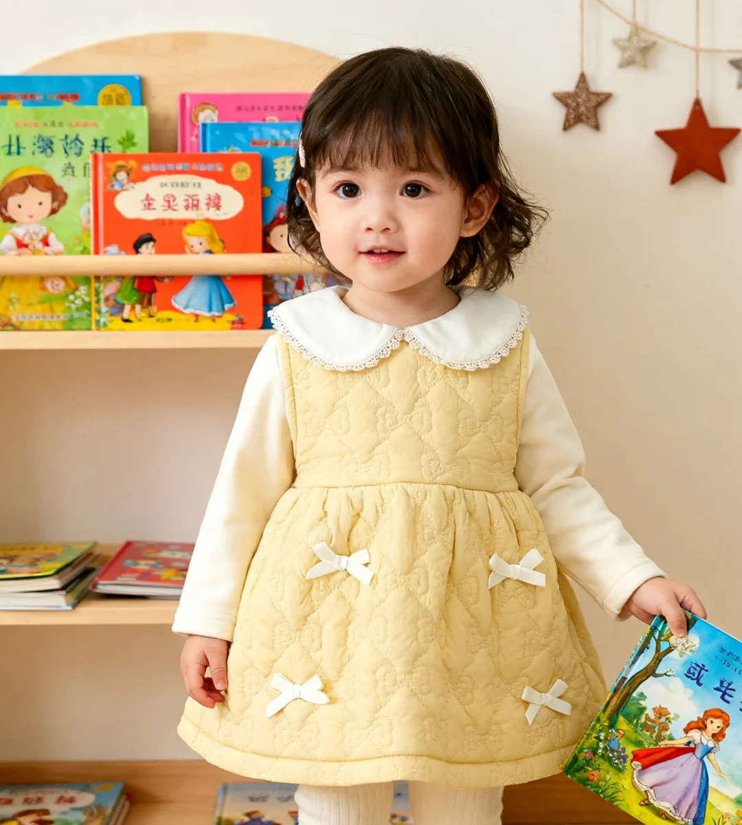 女宝秋冬穿搭 这套装也太让人心动了💖