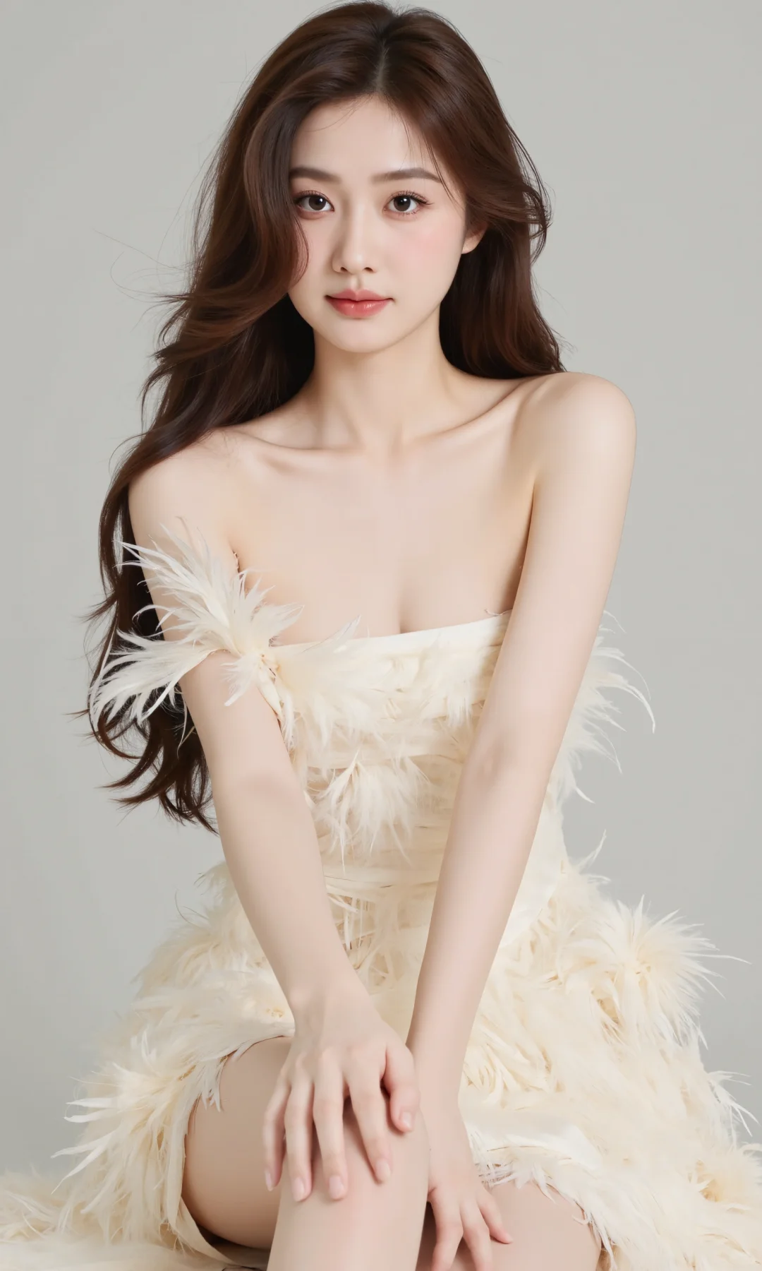 「羽毛裙拍照攻略」谁穿谁是小仙女🧚♀️