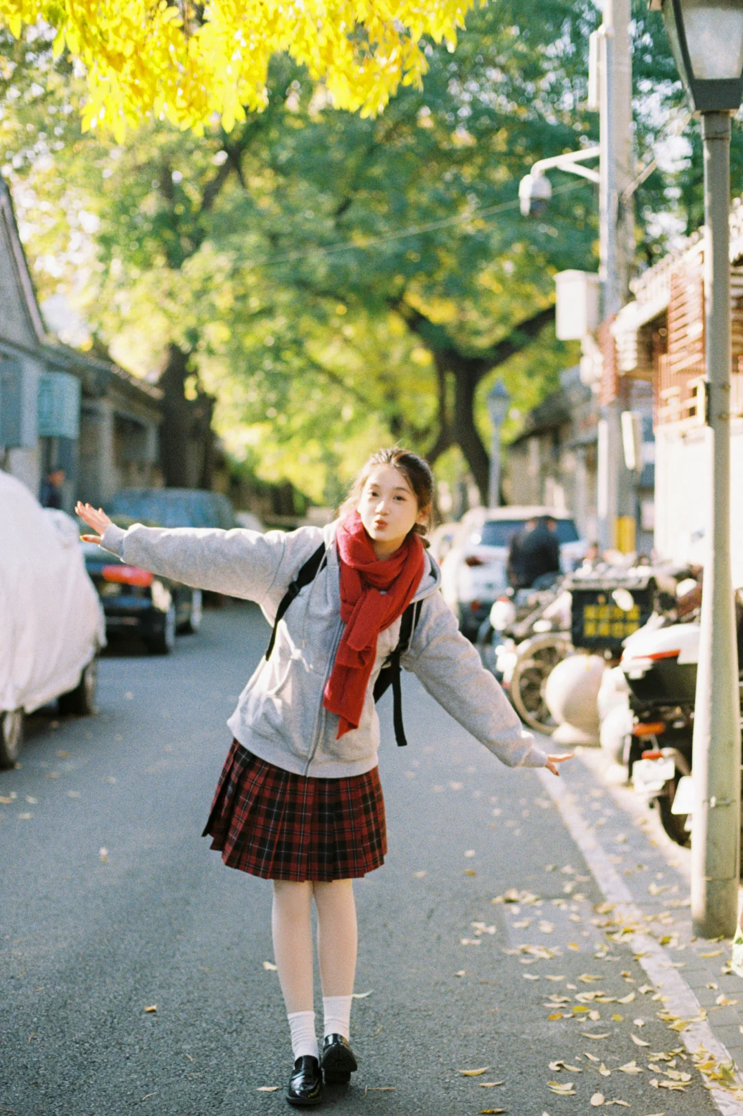 秋日写真穿搭技巧分享