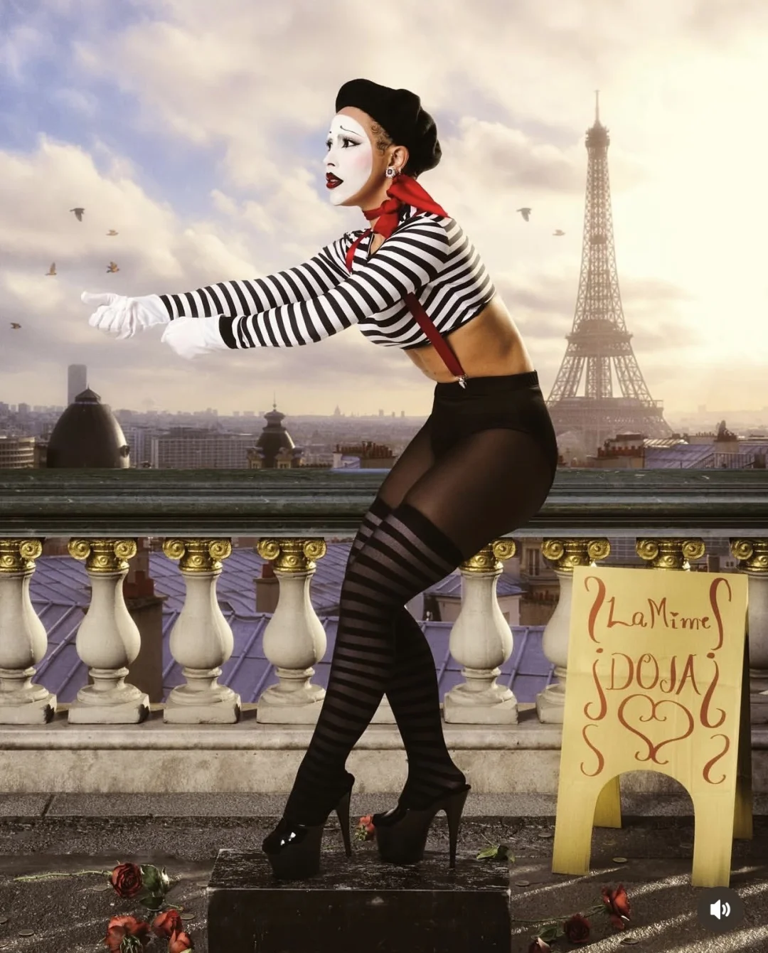 豆荚猫（Doja Cat）万圣节🎃穿搭！