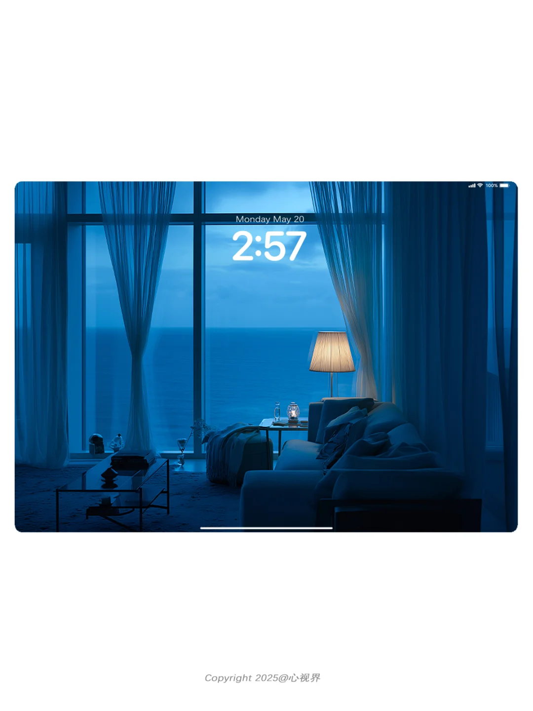 “我在窗边读了一整晚的蓝” | 181壁纸