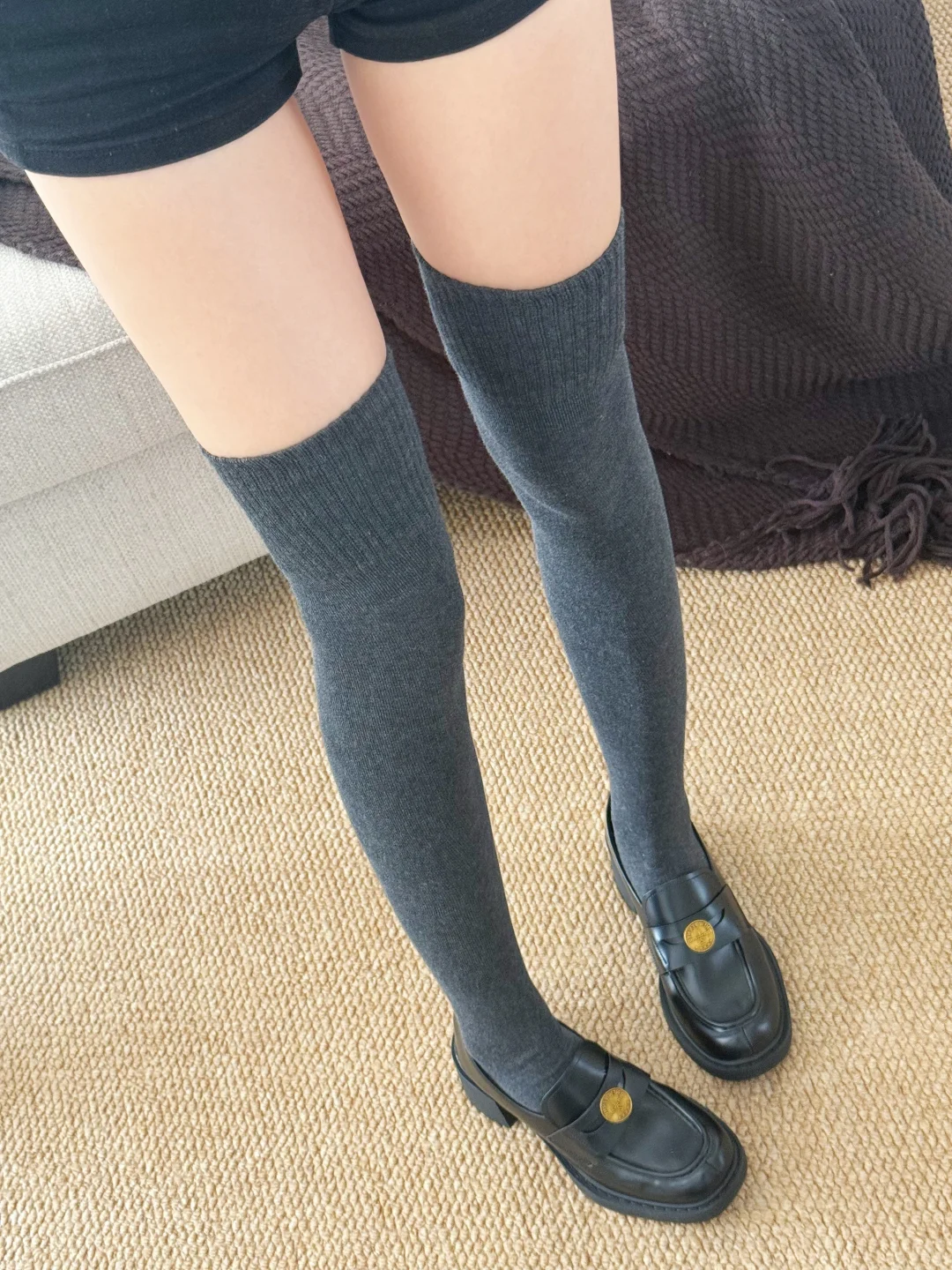 看！我挖到的小腿袜