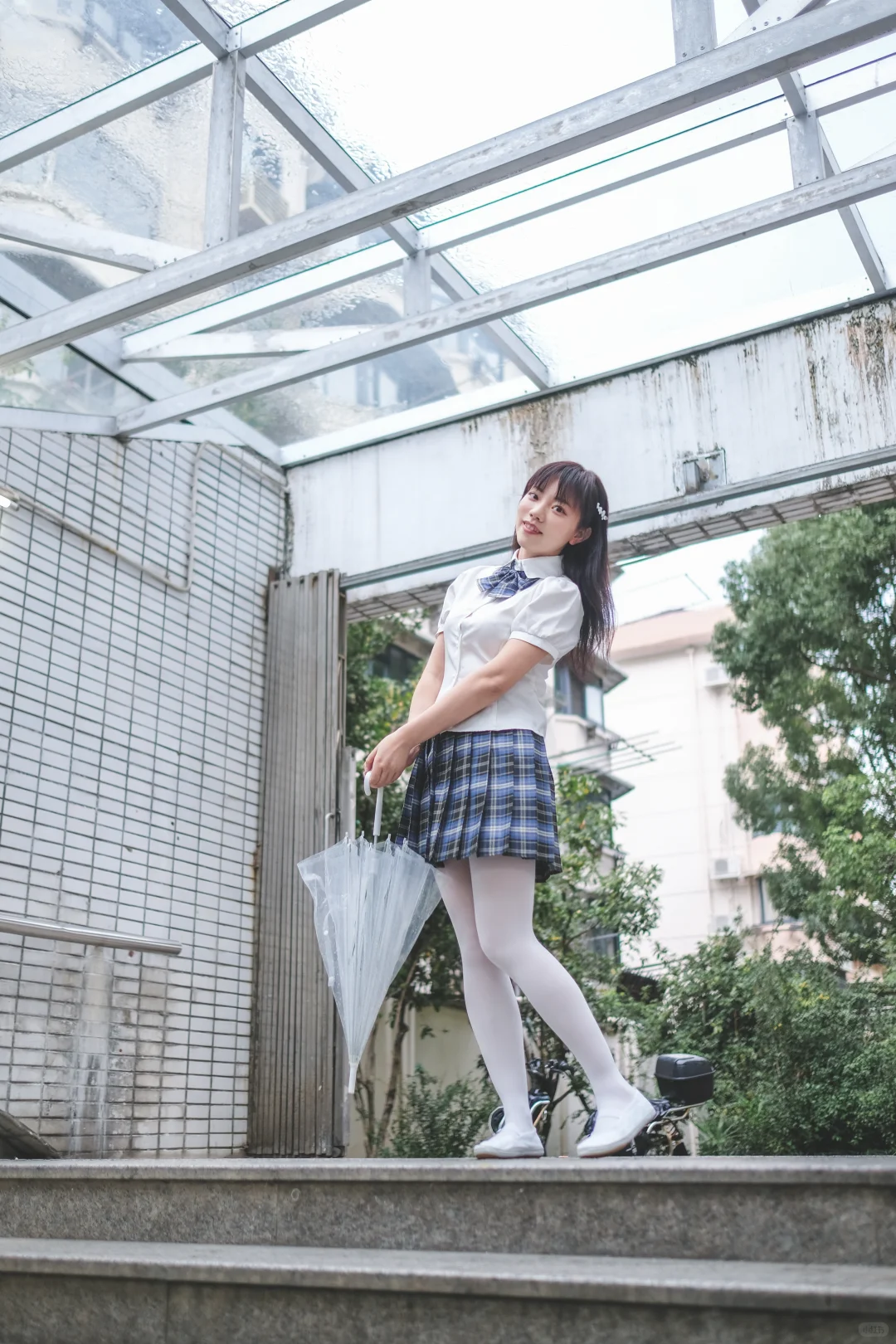 混搭，JK、白丝&白一带，欢迎来到我的统治区😄