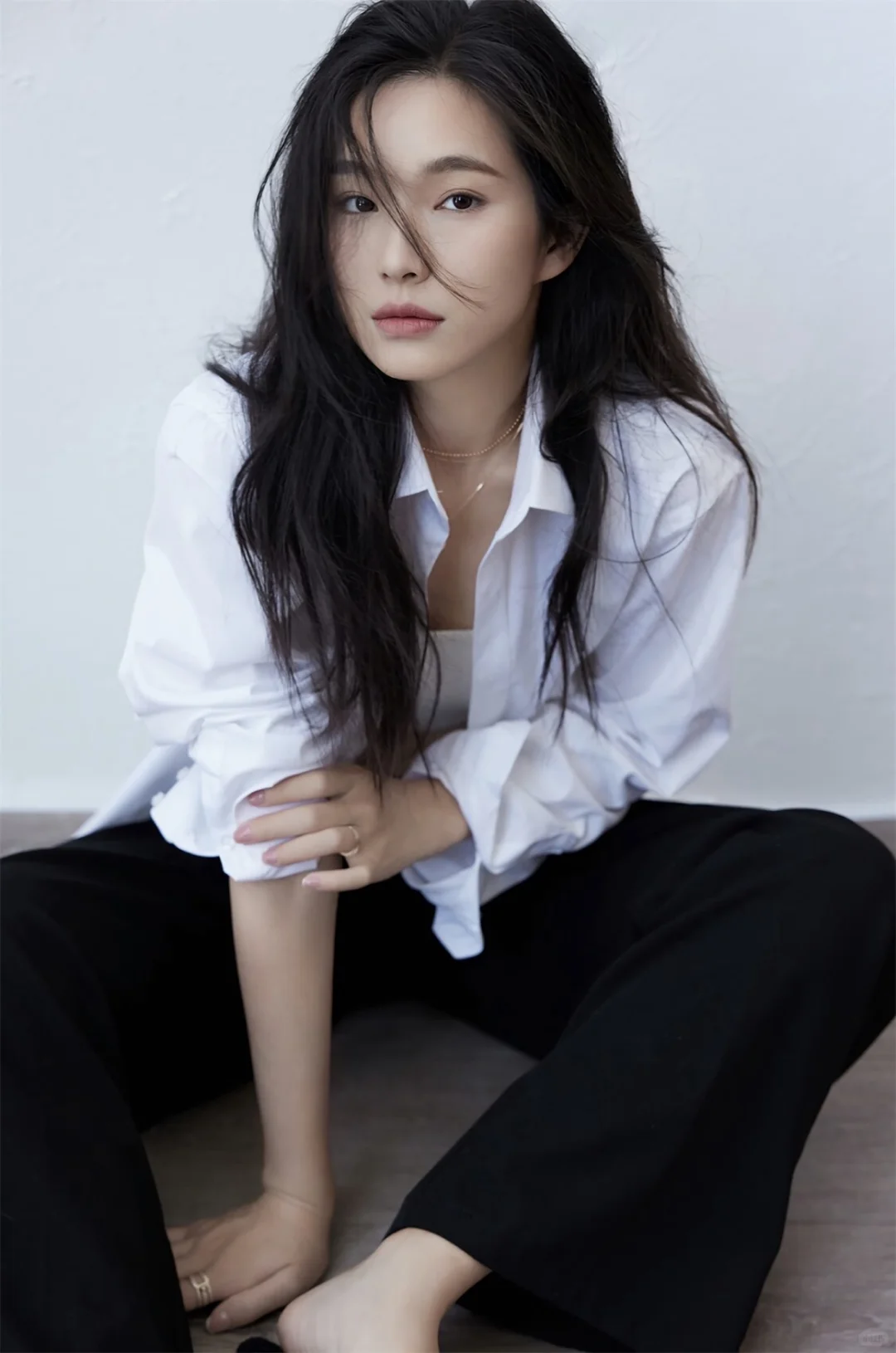 白衬衫真实纯欲性感天花板❤️今日分享