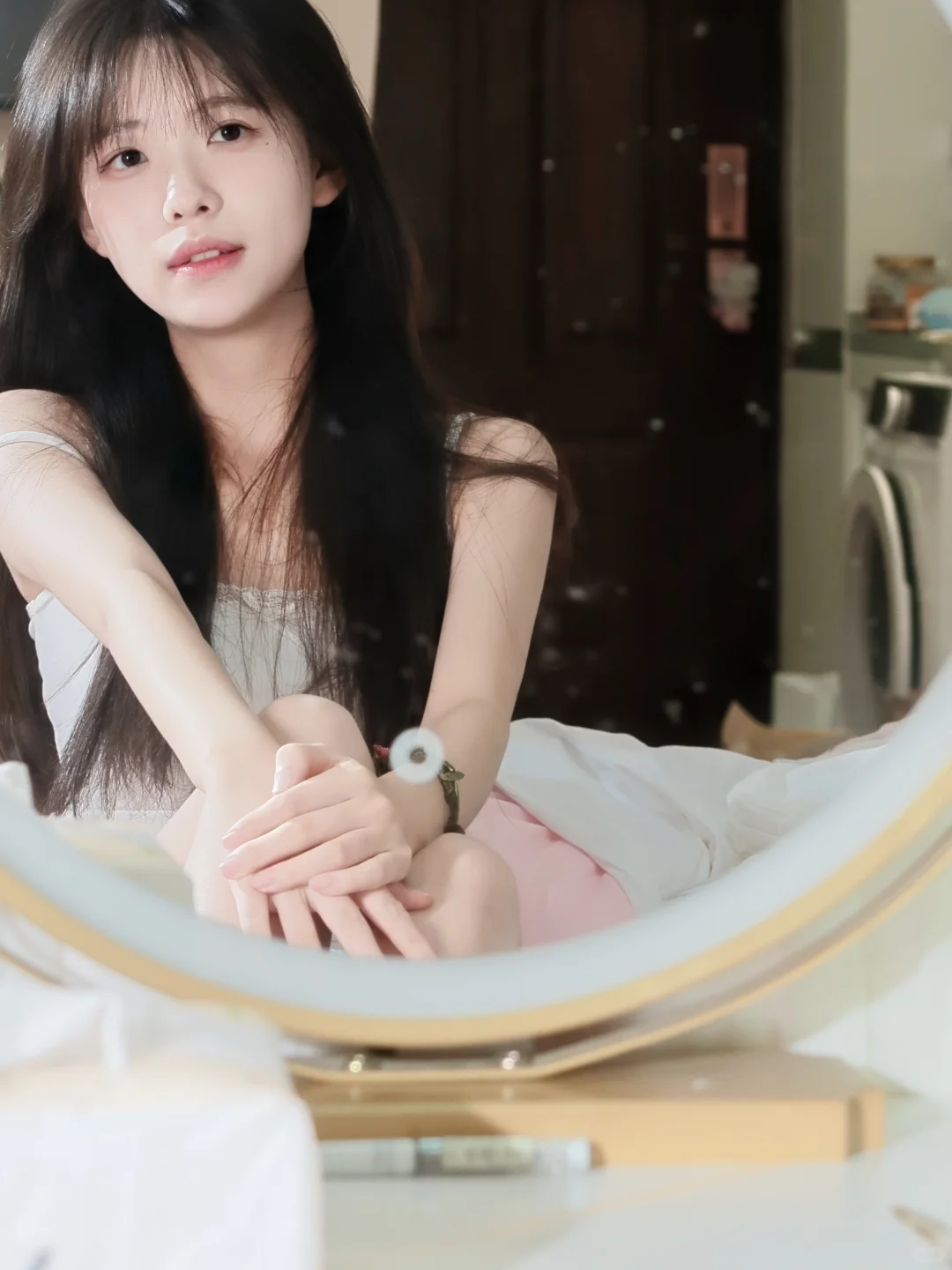 舞台上远远的光