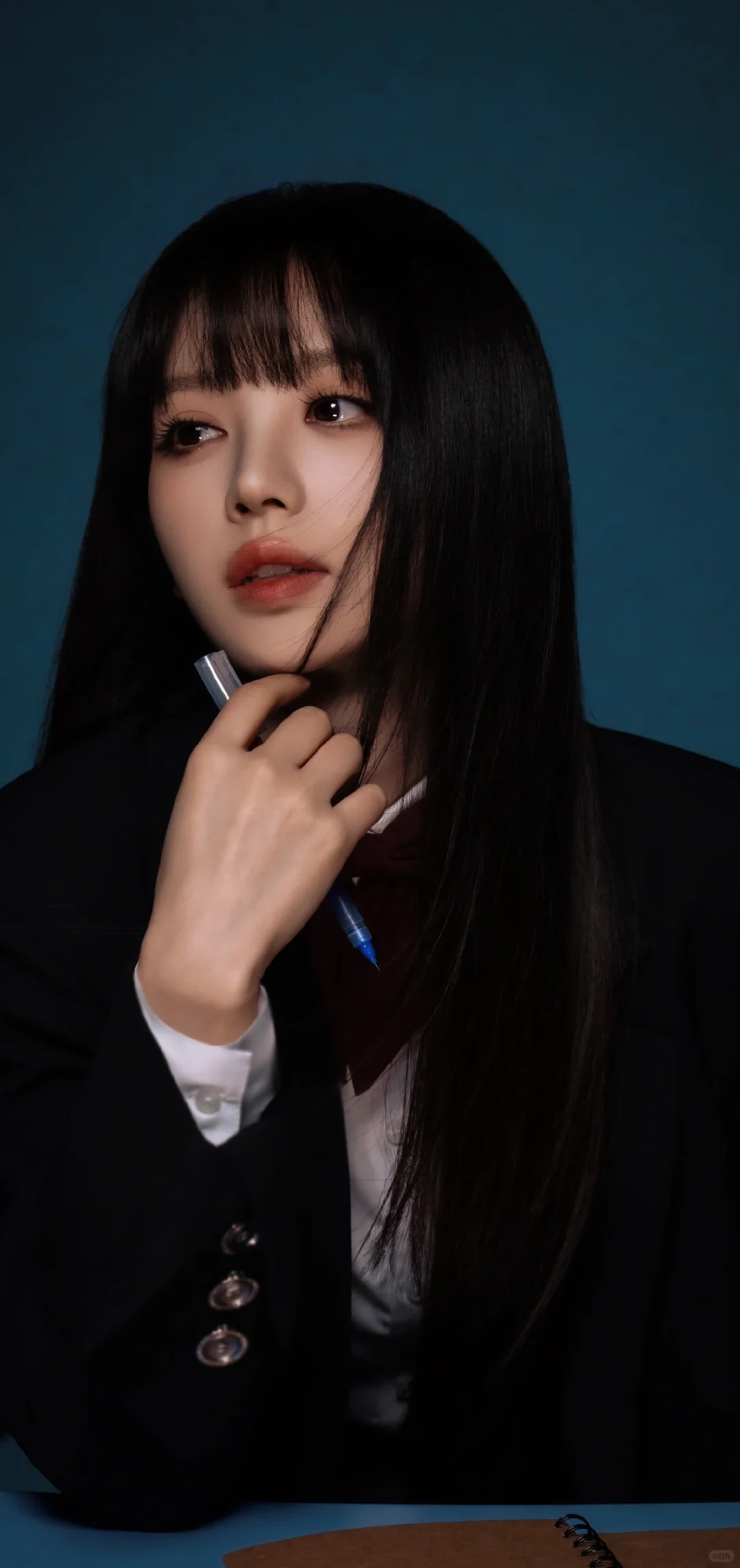 田曦薇壁纸！甜妹的美式证件照～