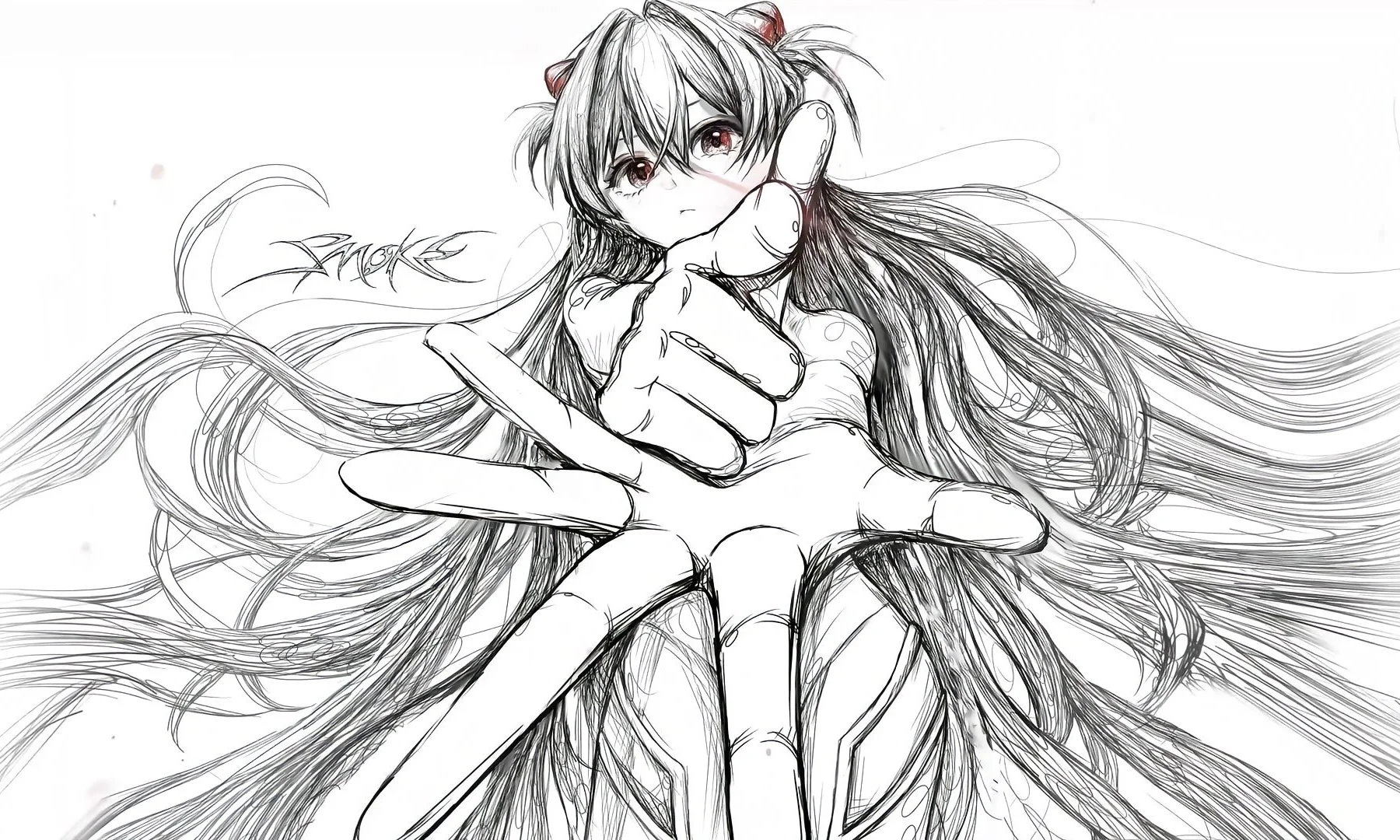 平板壁纸真的是天才插画师啊啊啊～