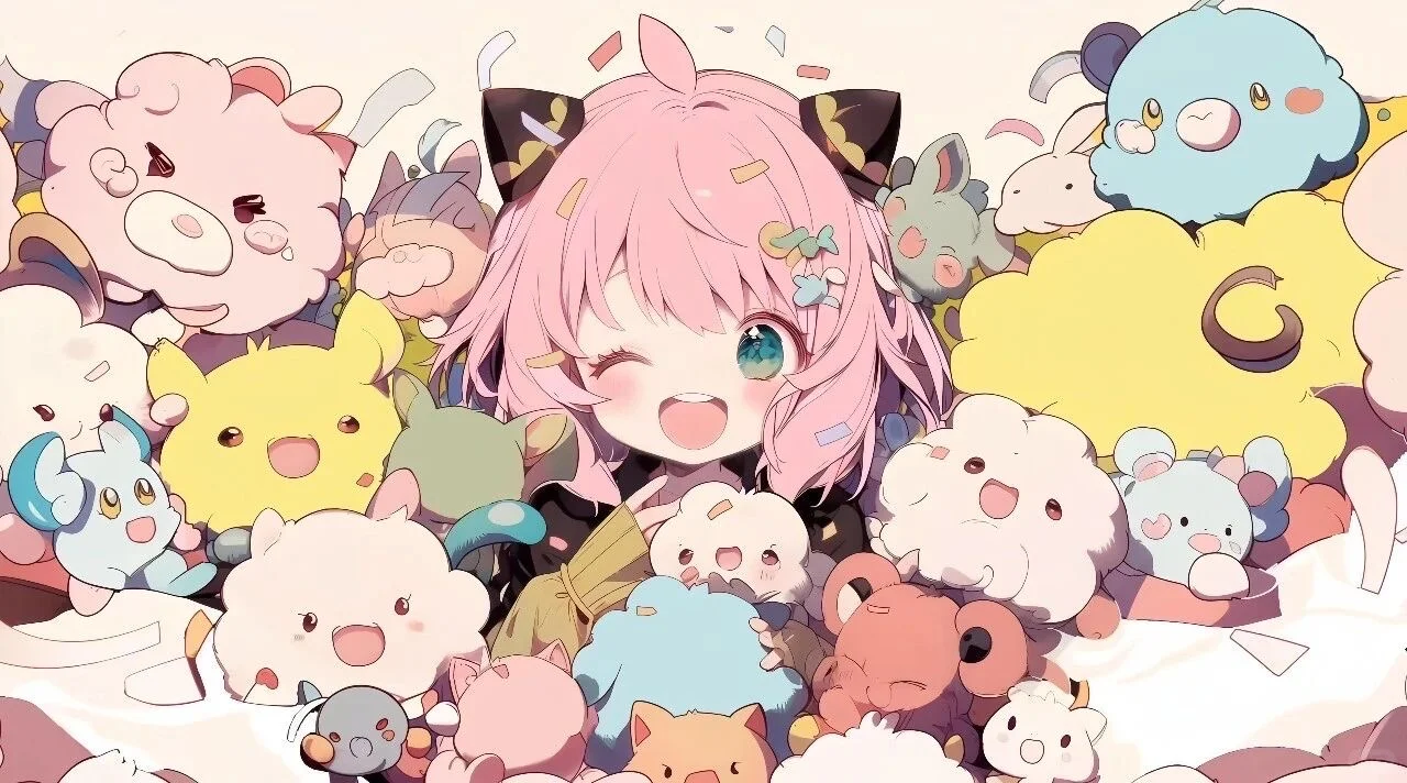 阿尼亚的平板壁纸来咯