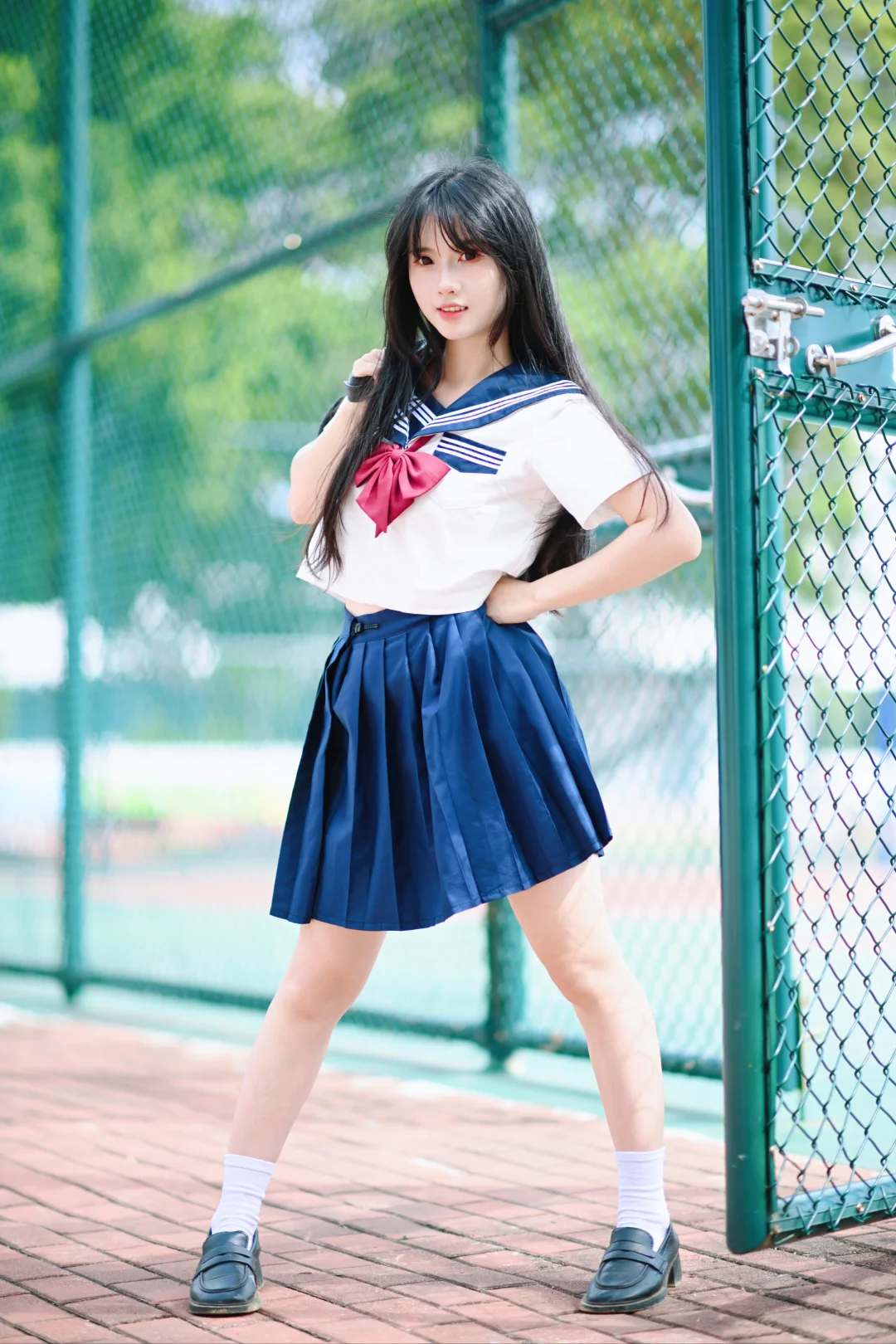 广西大学校园球场很出片啊！〡水手服圣体
