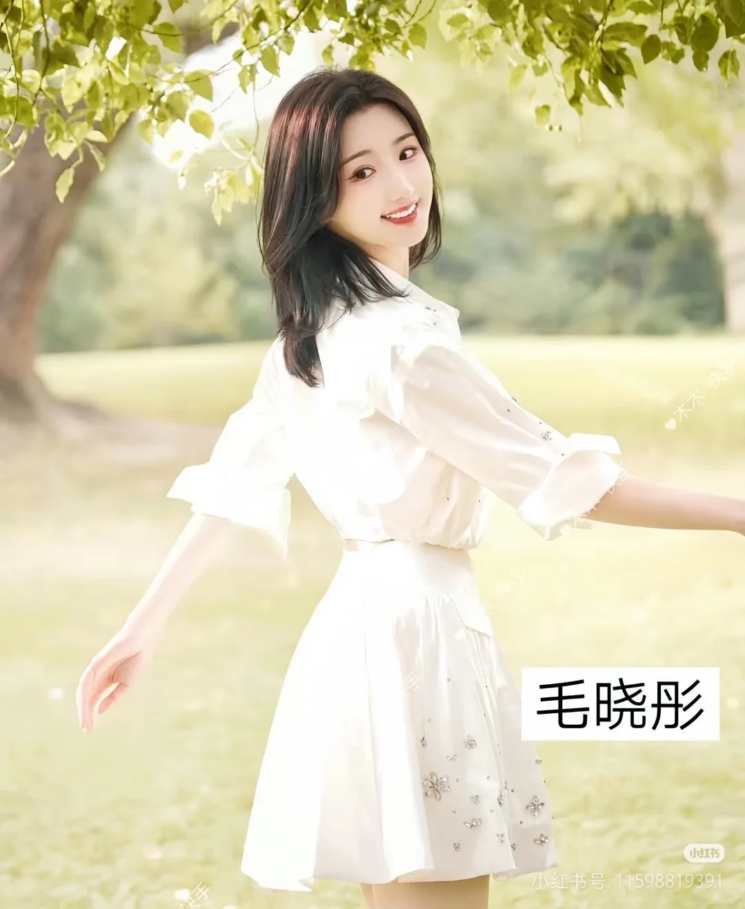 ✨女明星穿搭灵感：甜美与优雅的碰撞💖