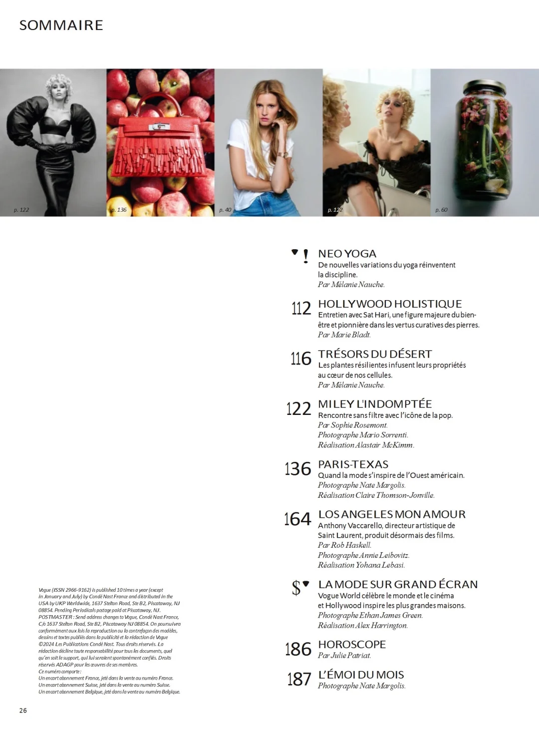 Vogue France ｜性感、知识分子气、艺术性不羁