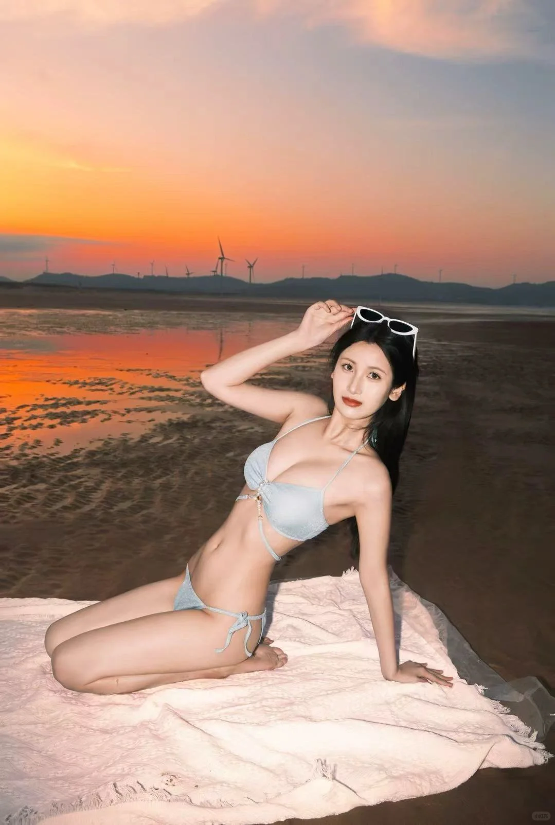 平潭约拍｜比基尼日落👙