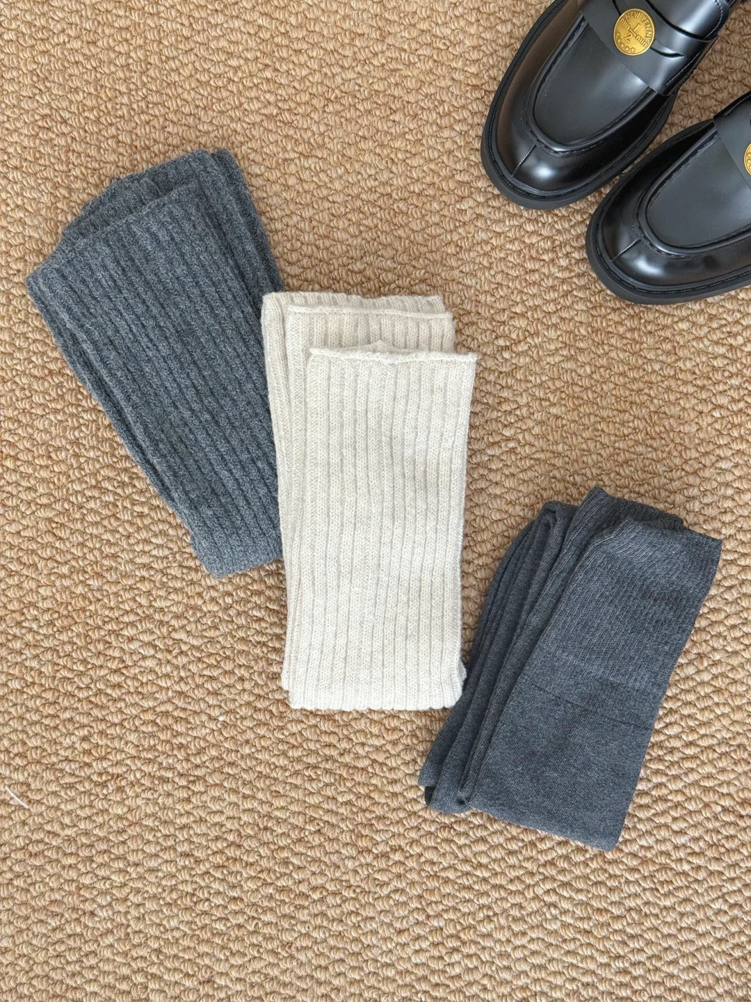 看！我挖到的小腿袜