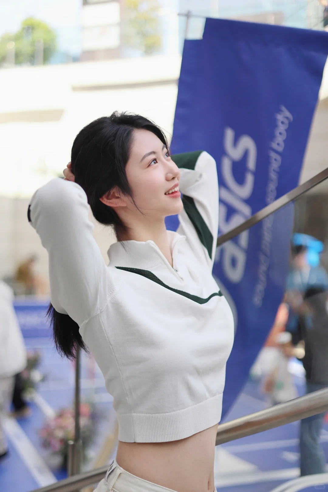 运动风拍照也太有生命力了吧