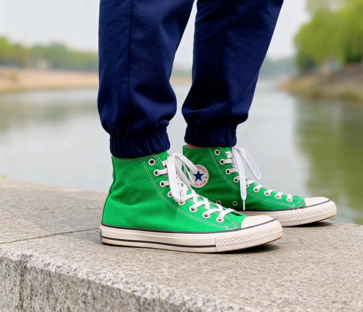 綠帆布秋日風潮佛系凱風撞節！