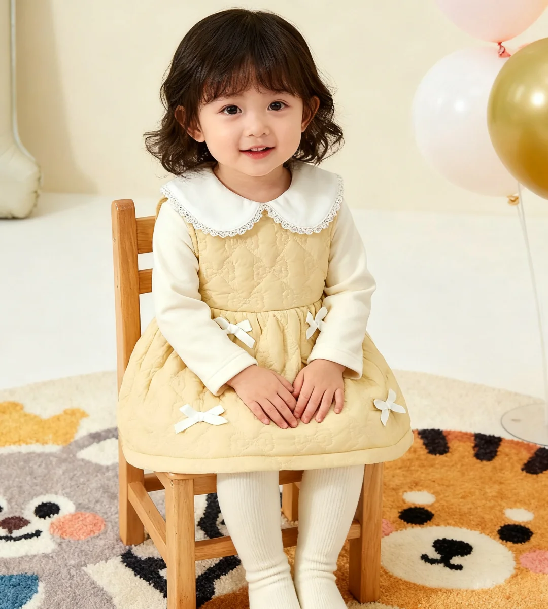 女宝秋冬穿搭 这套装也太让人心动了💖