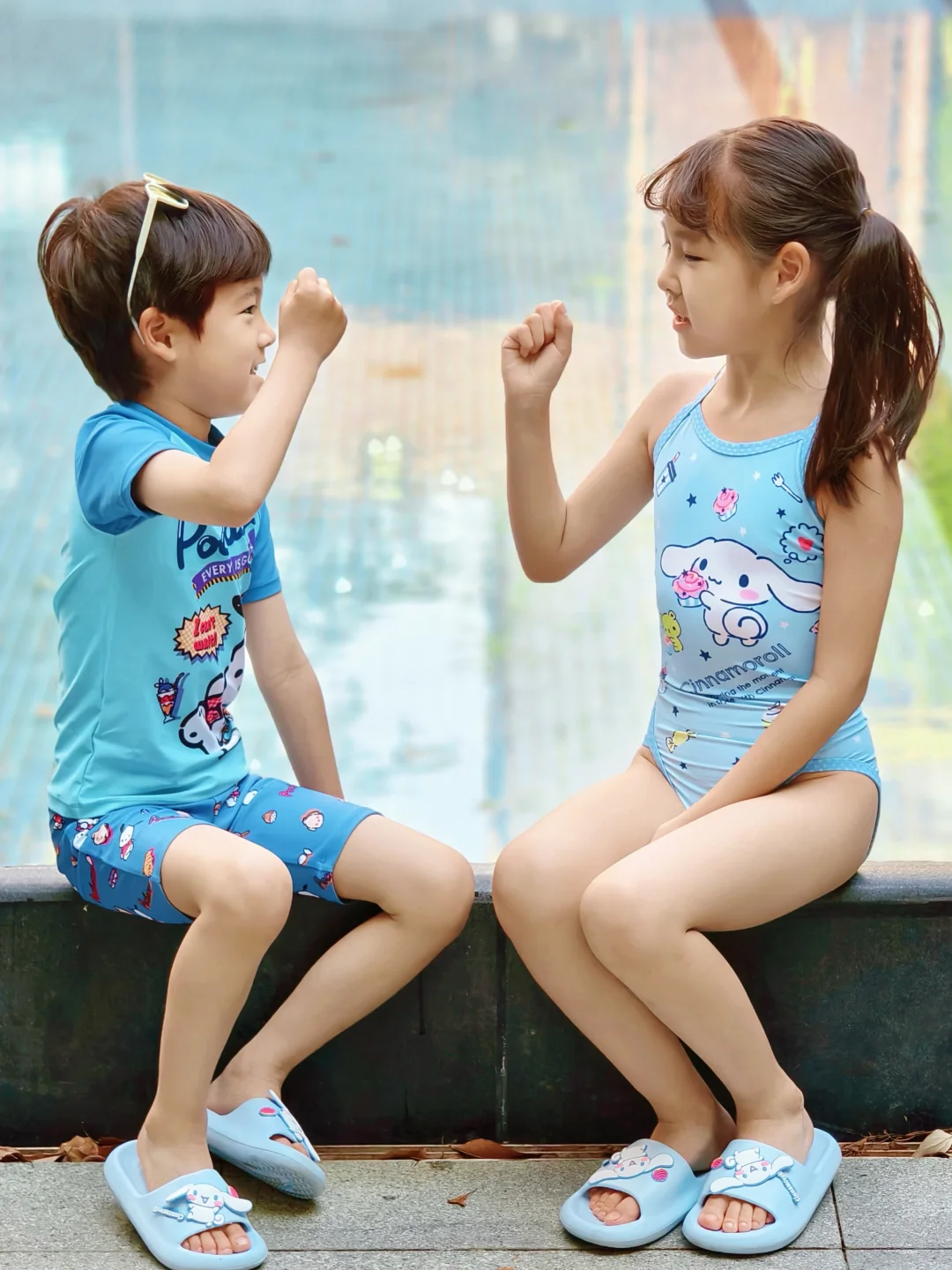 👫三丽鸥姐弟の夏日暴击！泳衣萌度超标啦💦