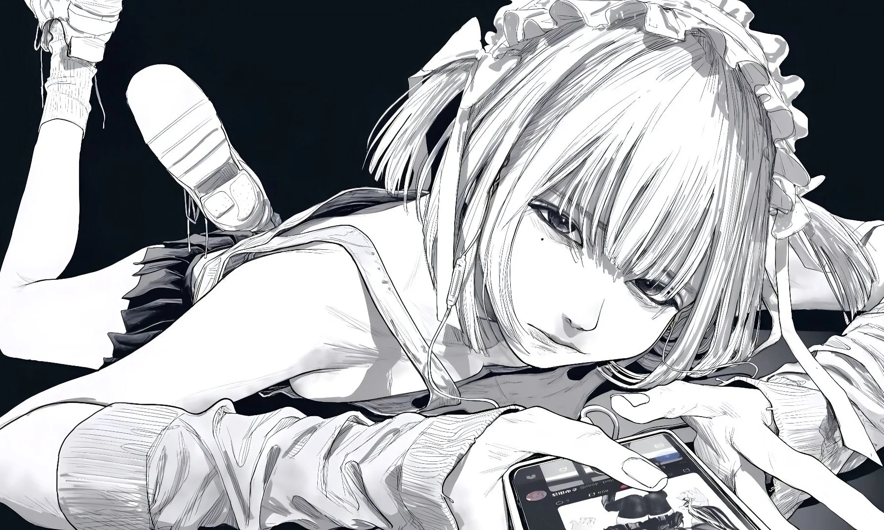 平板壁纸真的是天才插画师啊啊啊～