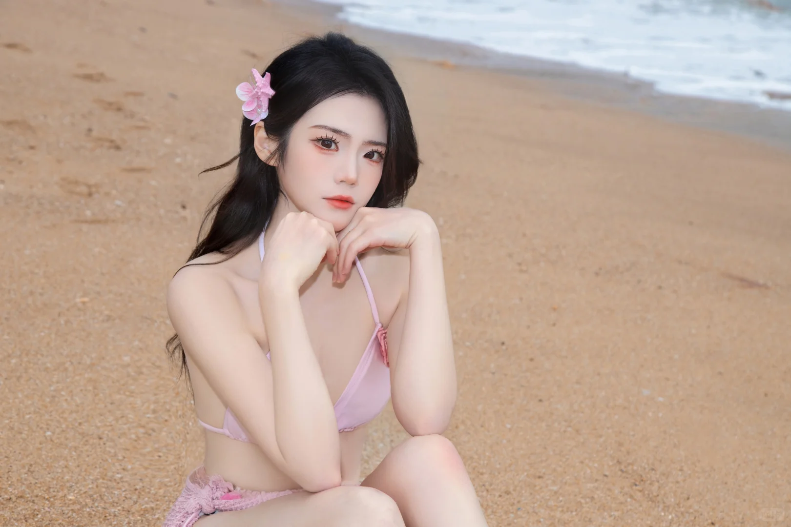 🩷在漂亮的年纪里当然要大方明媚的性感