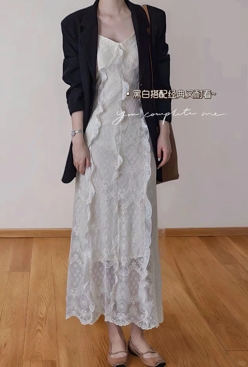 高级感的长裙真的爱了～～～