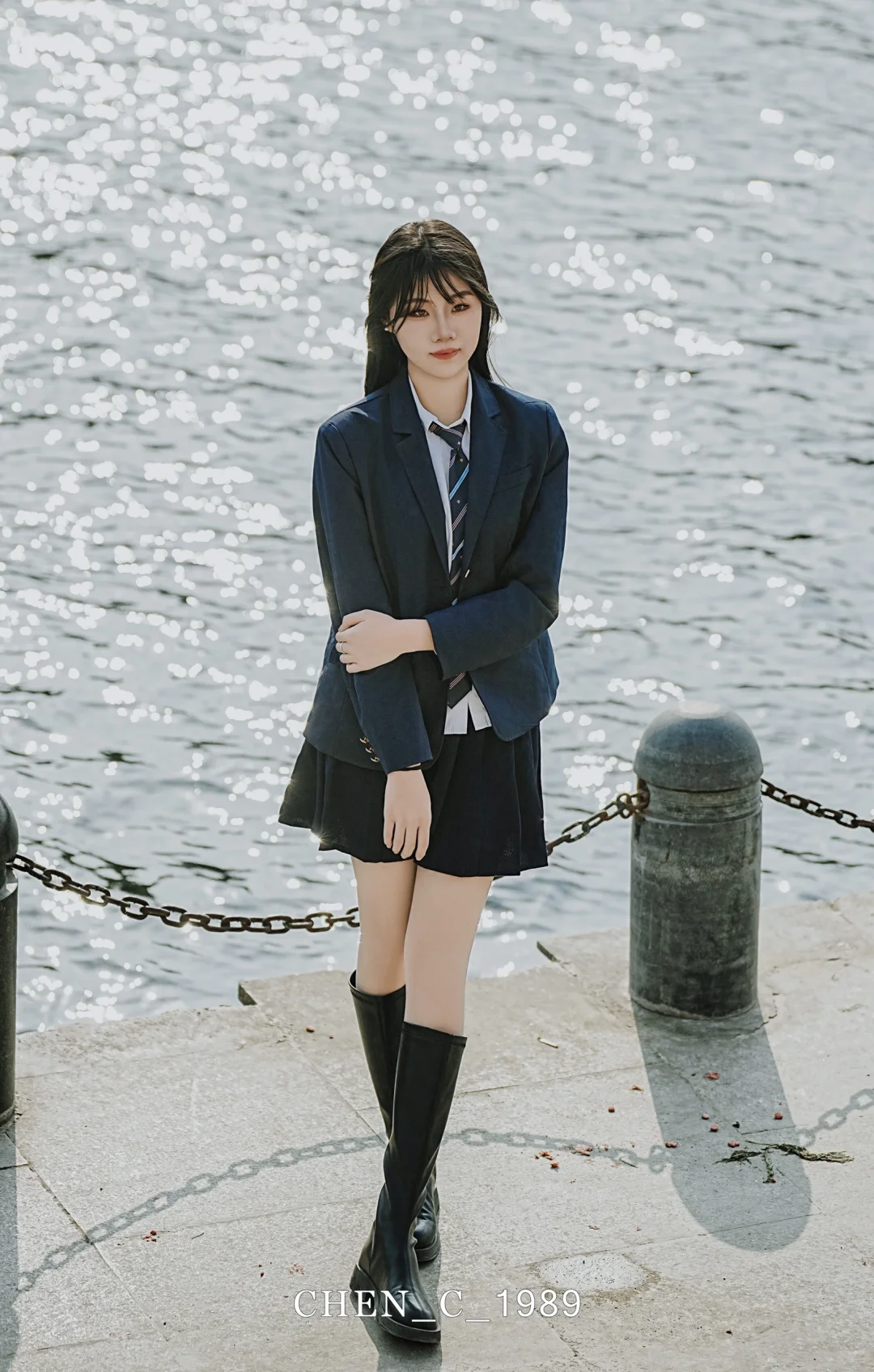 没想到真的很出片 峰峰矿区黑龙洞JK写真