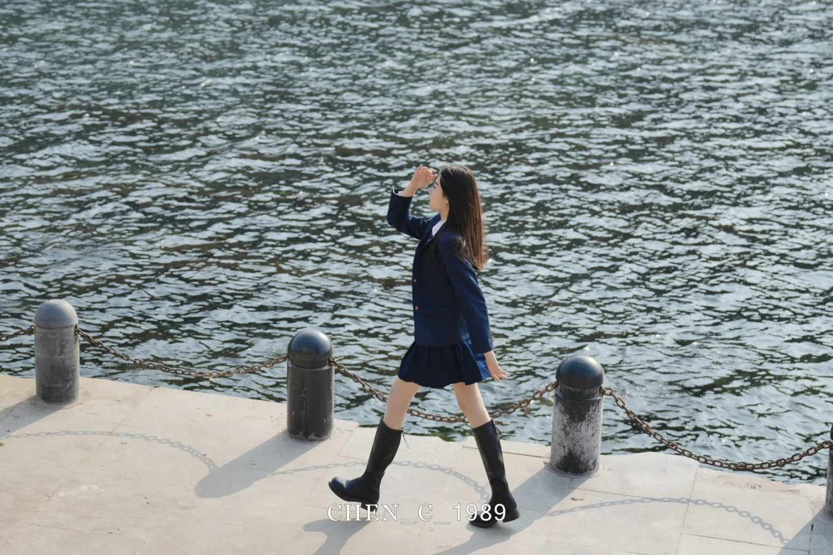 没想到真的很出片 峰峰矿区黑龙洞JK写真