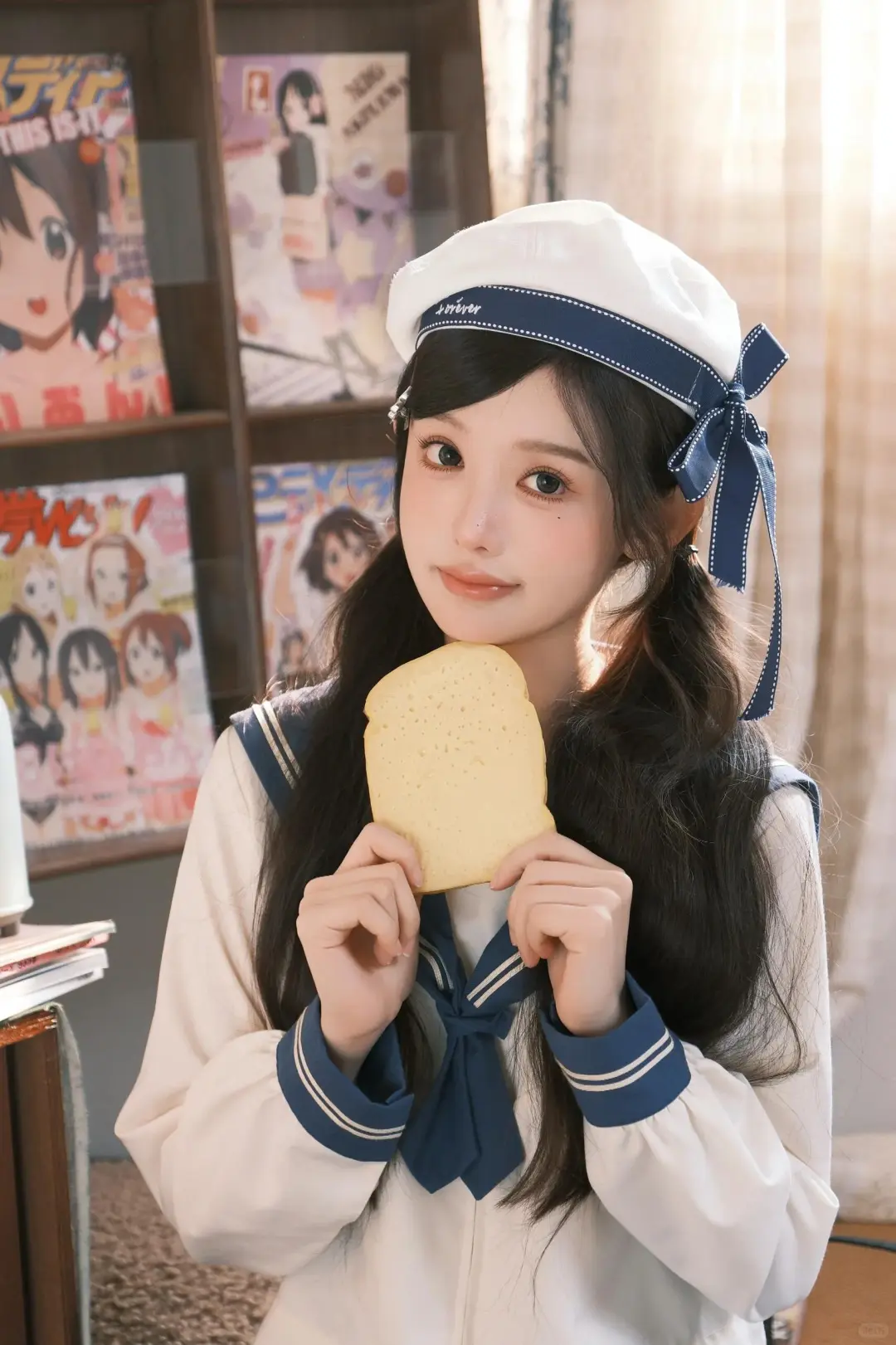 女仆与 JK 的复古宅家二次元心动瞬间合集