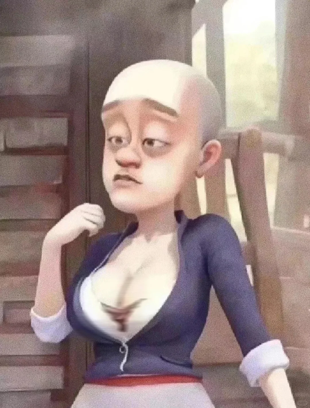 为啥网上大胸美女腰和手臂都很纤细呀？！