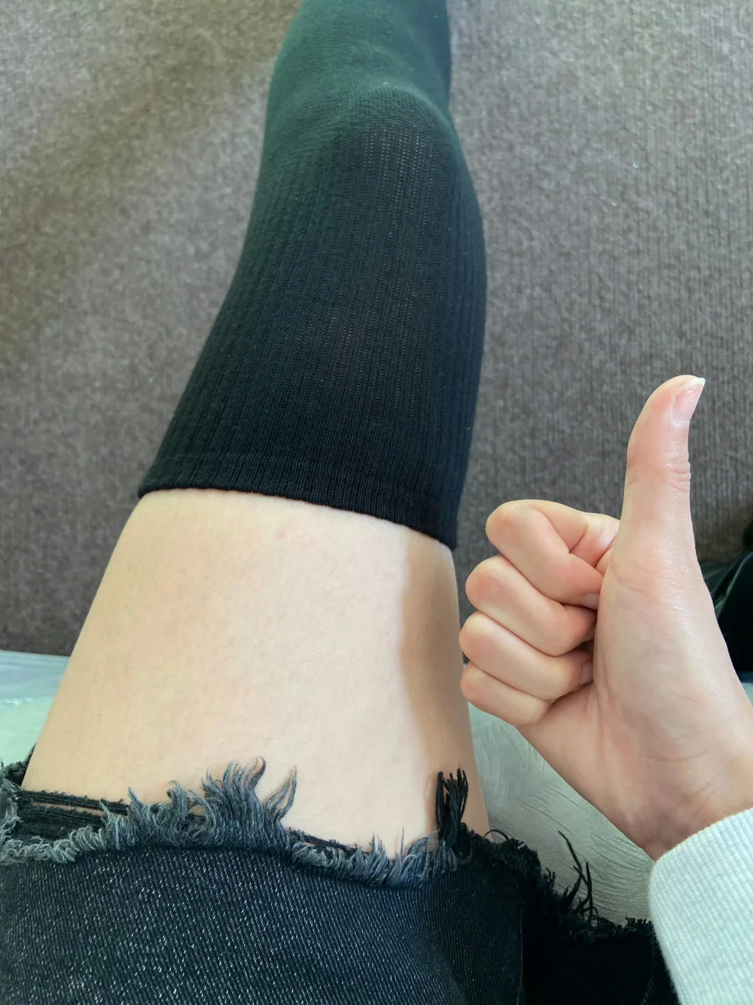 肉腿必备‼深灰还是黑色啊姐妹们！巨显瘦👍🏻