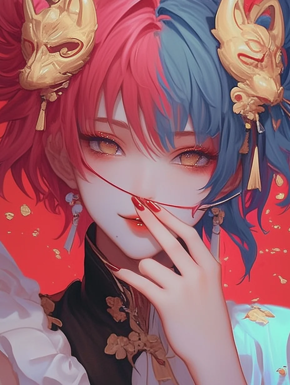 「眼波撩人，藏一场暧昧风暴」