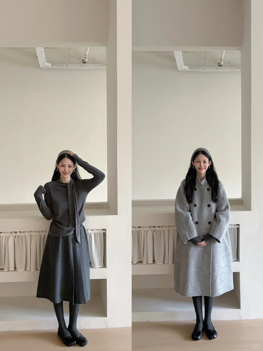 153cm｜浅尝一下有点气质的乖乖女穿搭🫰