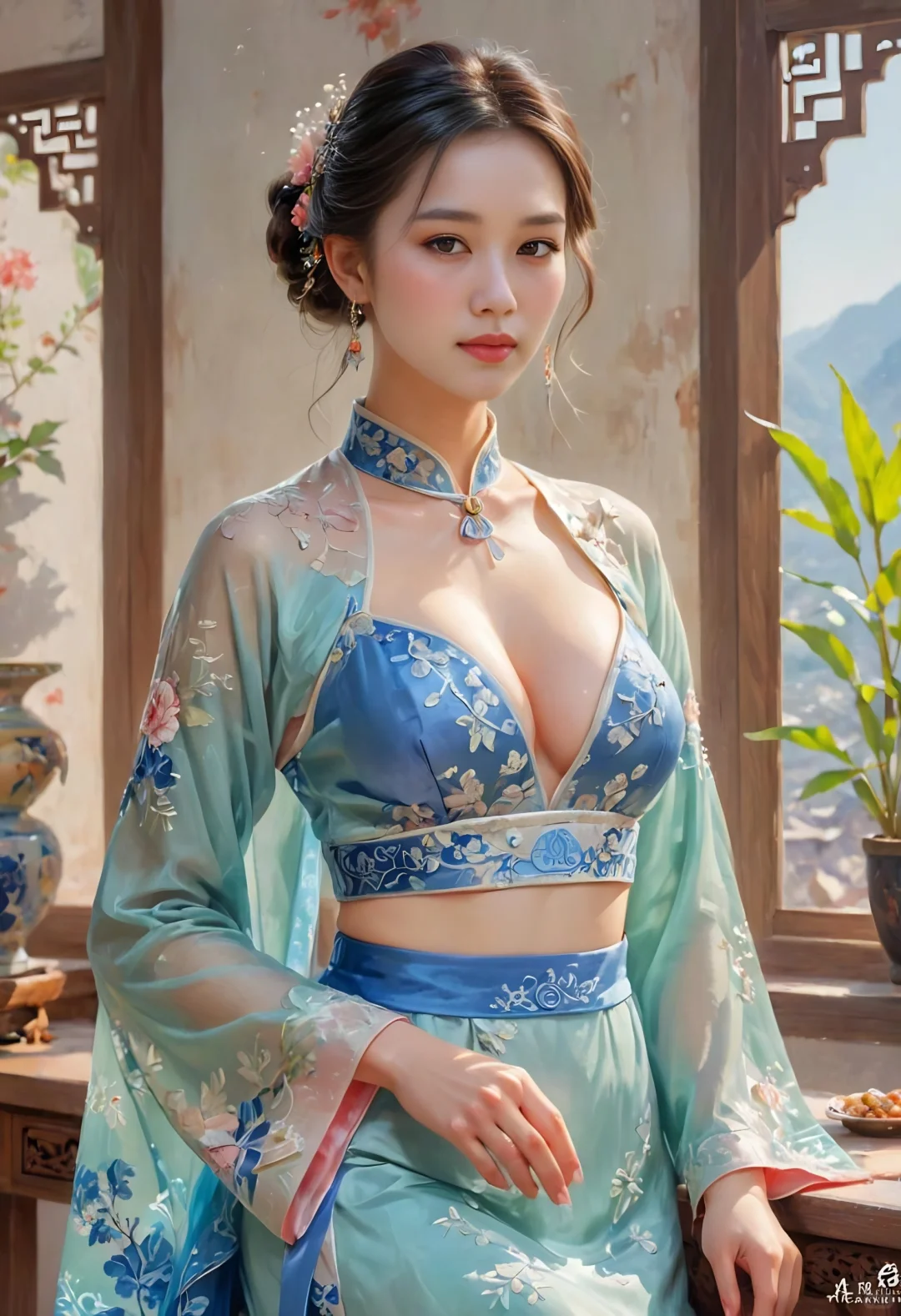 ai 绘画美美哒