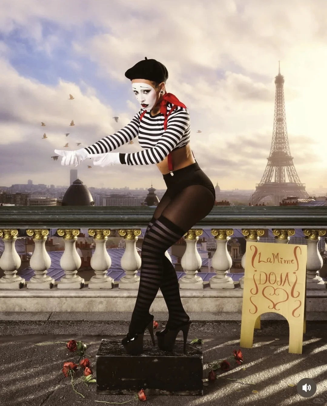 豆荚猫（Doja Cat）万圣节🎃穿搭！