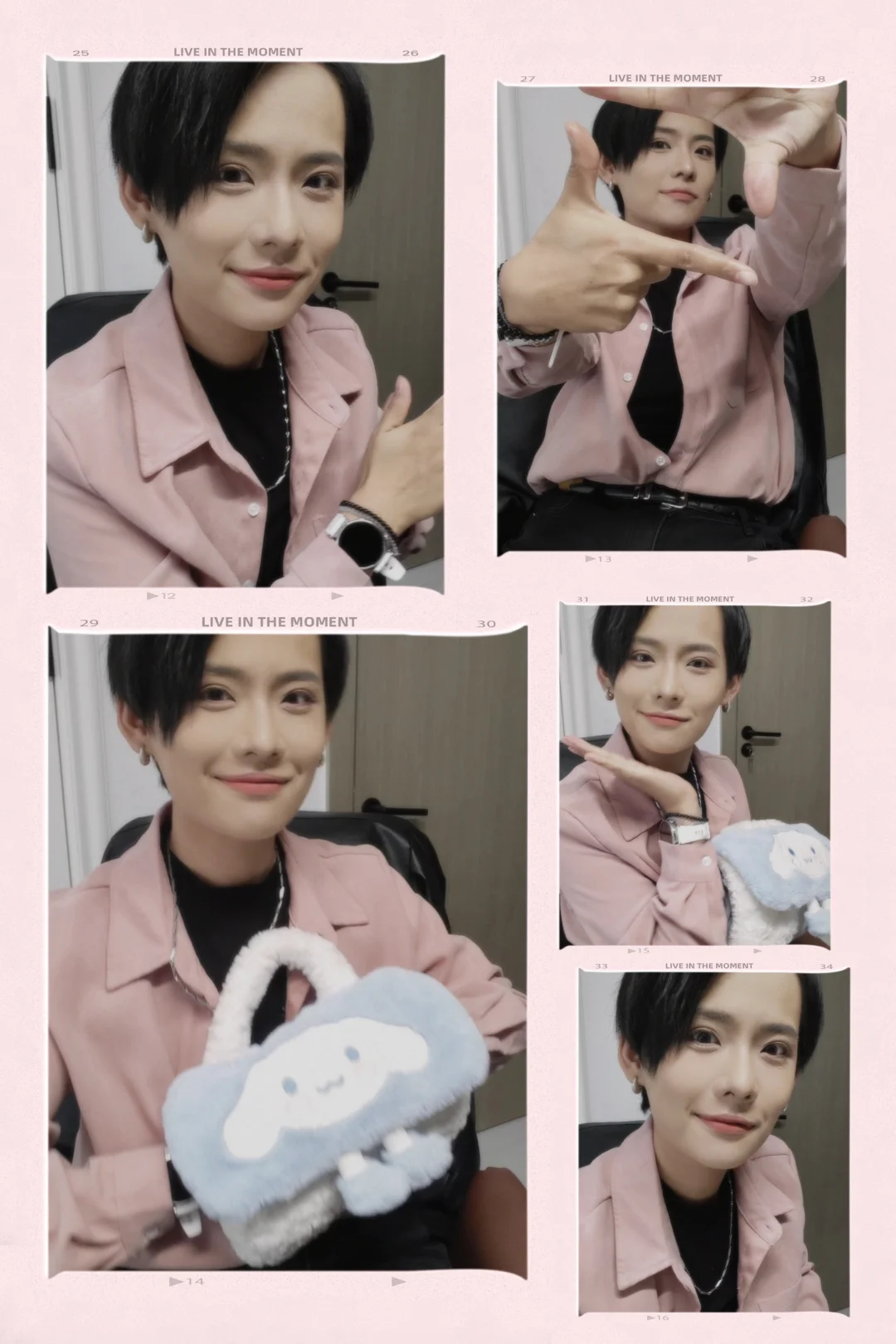 粉色娇嫩………